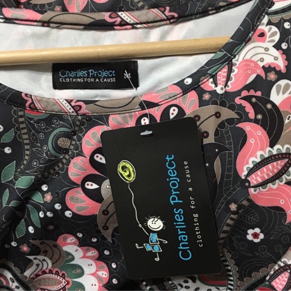 Charlie’s Project Smokey Paisley Tunic Dress - Picture 6 of 6